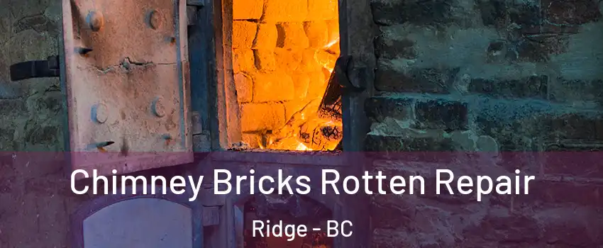  Chimney Bricks Rotten Repair Ridge - BC