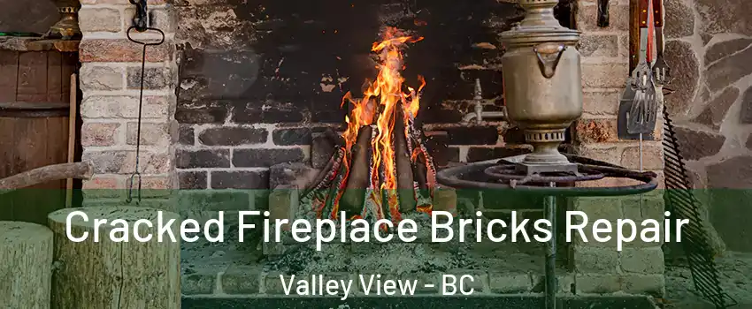  Cracked Fireplace Bricks Repair Valley View - BC