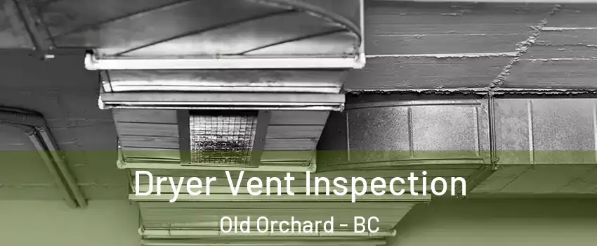  Dryer Vent Inspection Old Orchard - BC