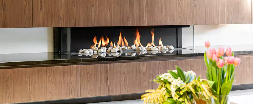 Outdoor Modern Fireplace Renovation Services in Valley View, BC