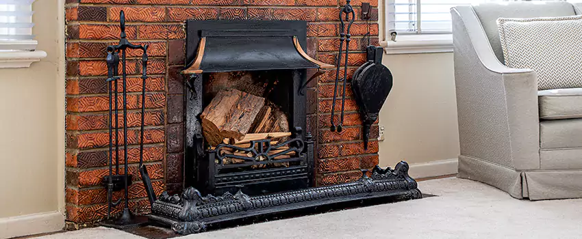 Vintage-style Fireplace Redesign in Courtenay, British Columbia