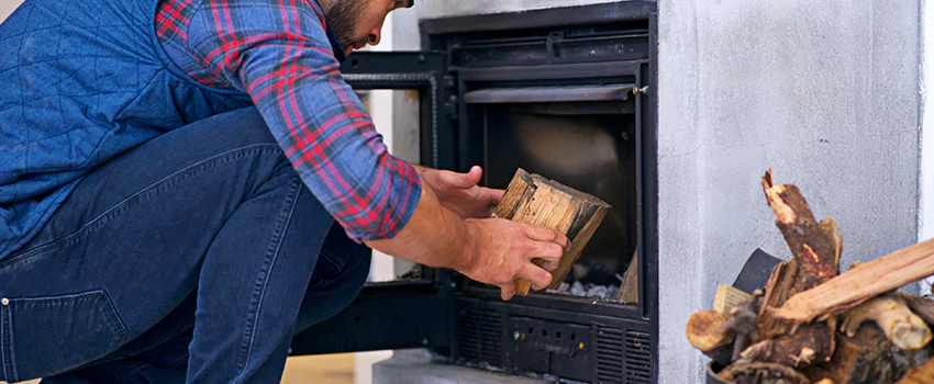 Old Broken Fireplace Repair And Replacement in Courtenay, BC