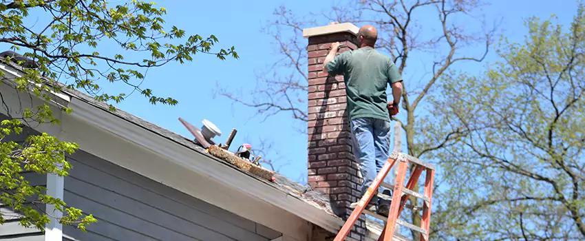 Chimney Crown Repair in Downtown, British Columbia