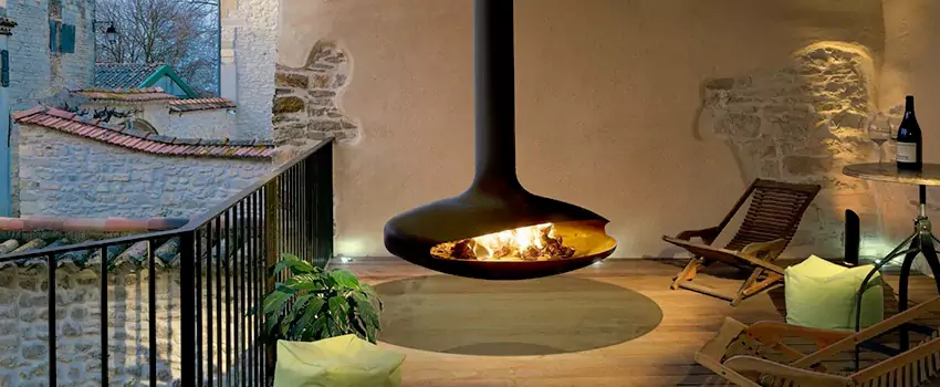 Bioethanol Hanging Fireplace Installation Services in Courtenay, BC