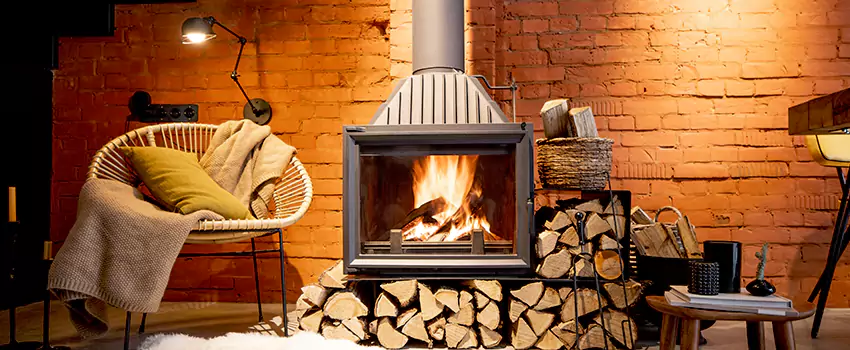 Pellet Stove Chimney Pipe Brackets Installation in Courtenay, BC