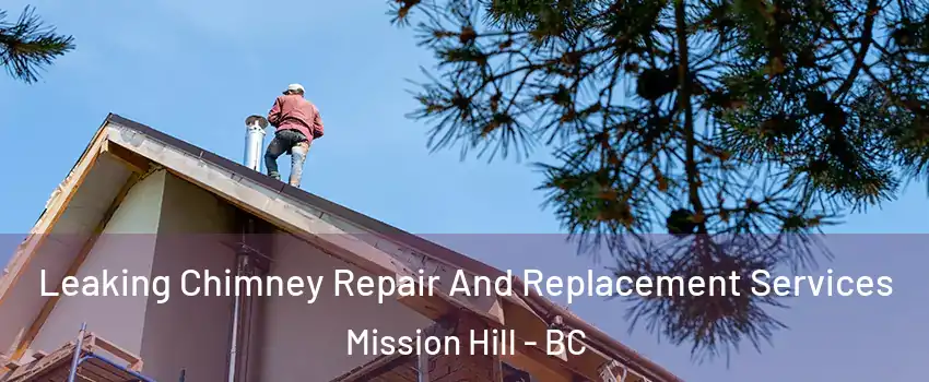  Leaking Chimney Repair And Replacement Services Mission Hill - BC