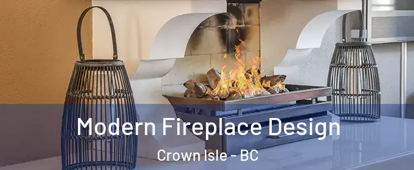  Modern Fireplace Design Crown Isle - BC