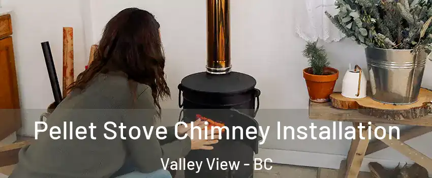  Pellet Stove Chimney Installation Valley View - BC